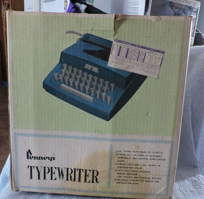VINTAGE (50'S) PENNYS TYPEWRITER