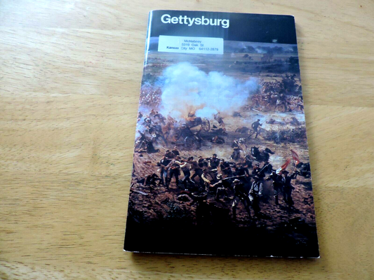 GETTYSBURG 1992 US DEPARTMENT OF THE INTERIOR