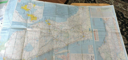 Florida State Road Map Standard Oil Company no date