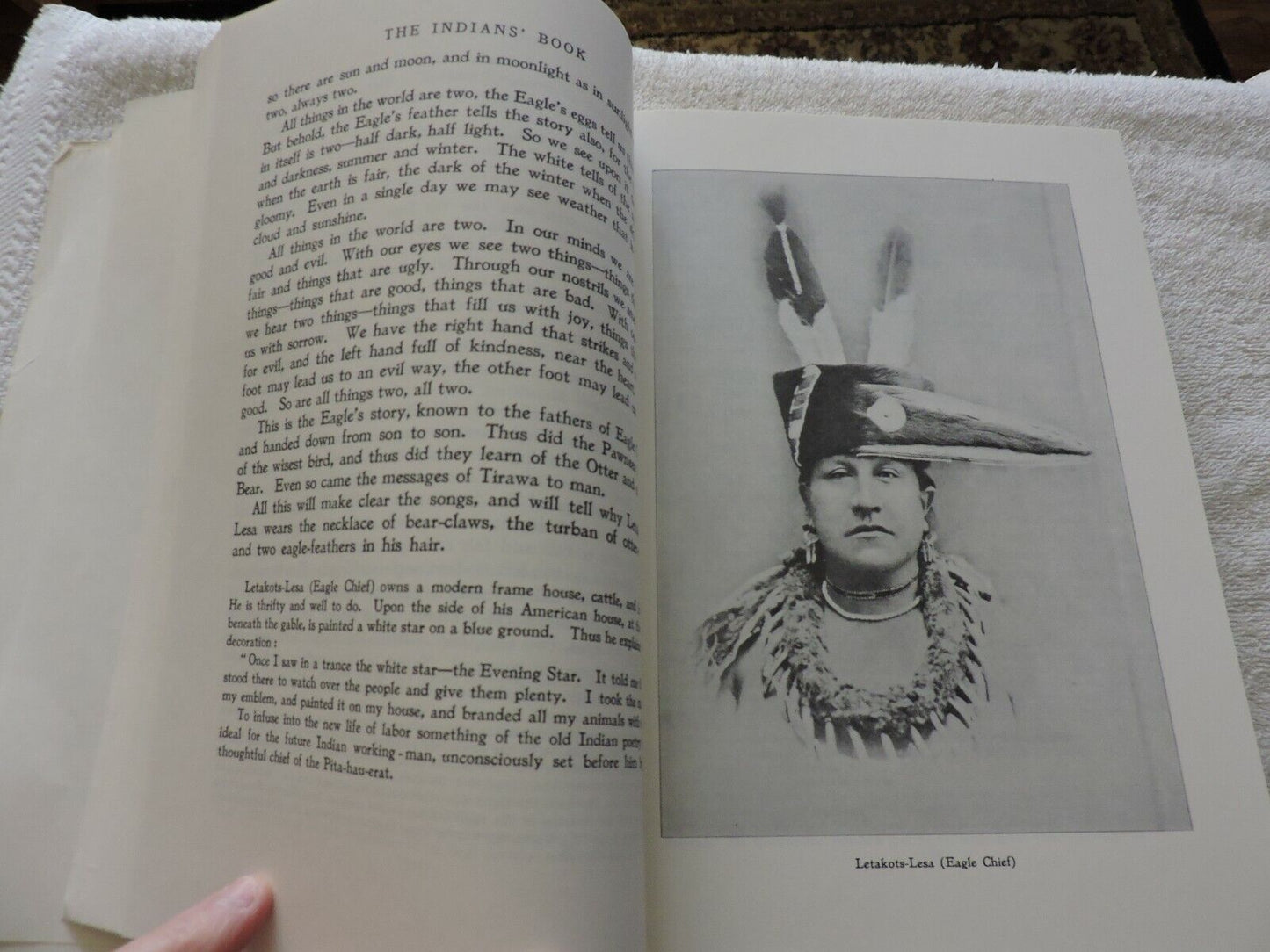 THE INDIANS' BOOK SONGS AND LEGENDS OF THE AMERICAN INDIANS-NATALIE CURTIS 1950