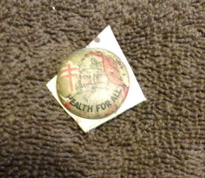 Vintage "Health For All"  World Health Organization Lapel Pin