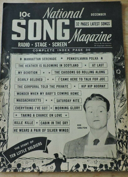 National Song Magazine December, 1942