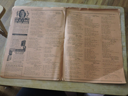 Song Master Always First With The Latest Song Hits February 1943
