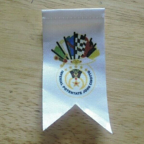 Vinatge Shriners Imperial Potential John Ginotto Ribbon