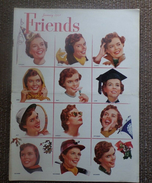 FRIENDS MAGAZINE- January 1952 edition