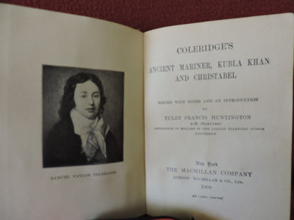 Coleridge's Ancient Mariner, ETC., 1908, HC, Poetry, Coleridge