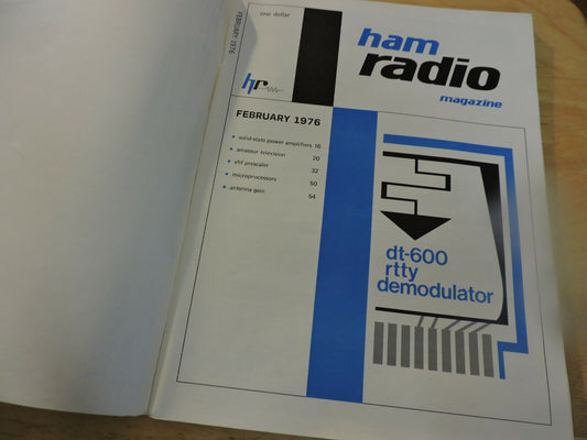 HAM RADIO MAGAZINE FEBRUARY  1976