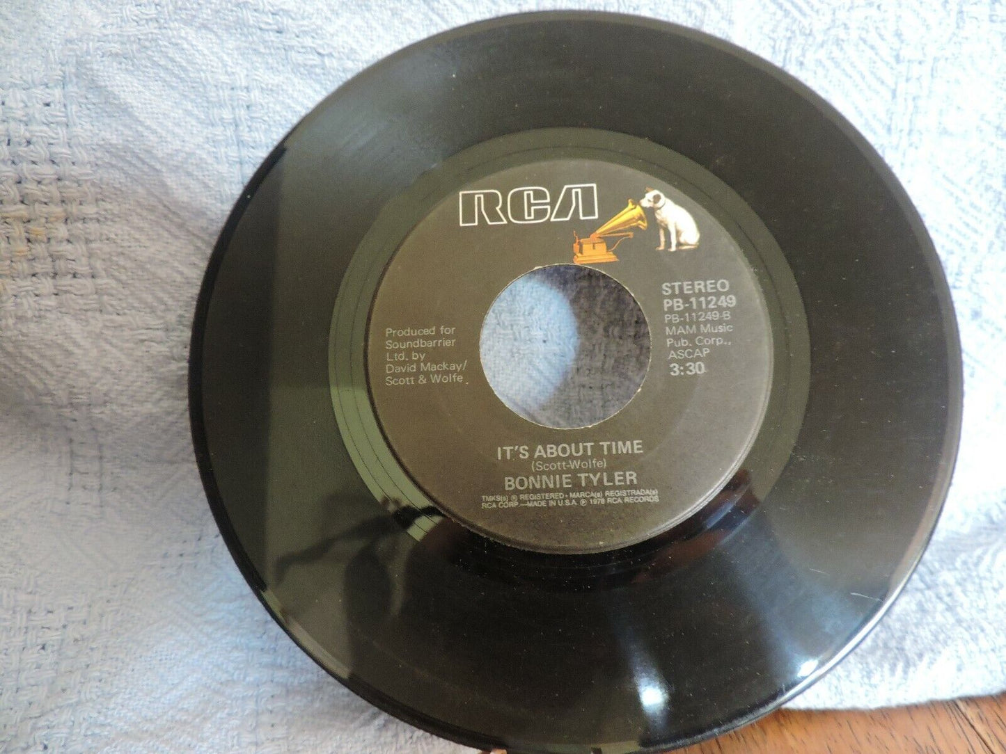 Bonnie Tyler: It's a Heartache and It's About Time Vinyl Record