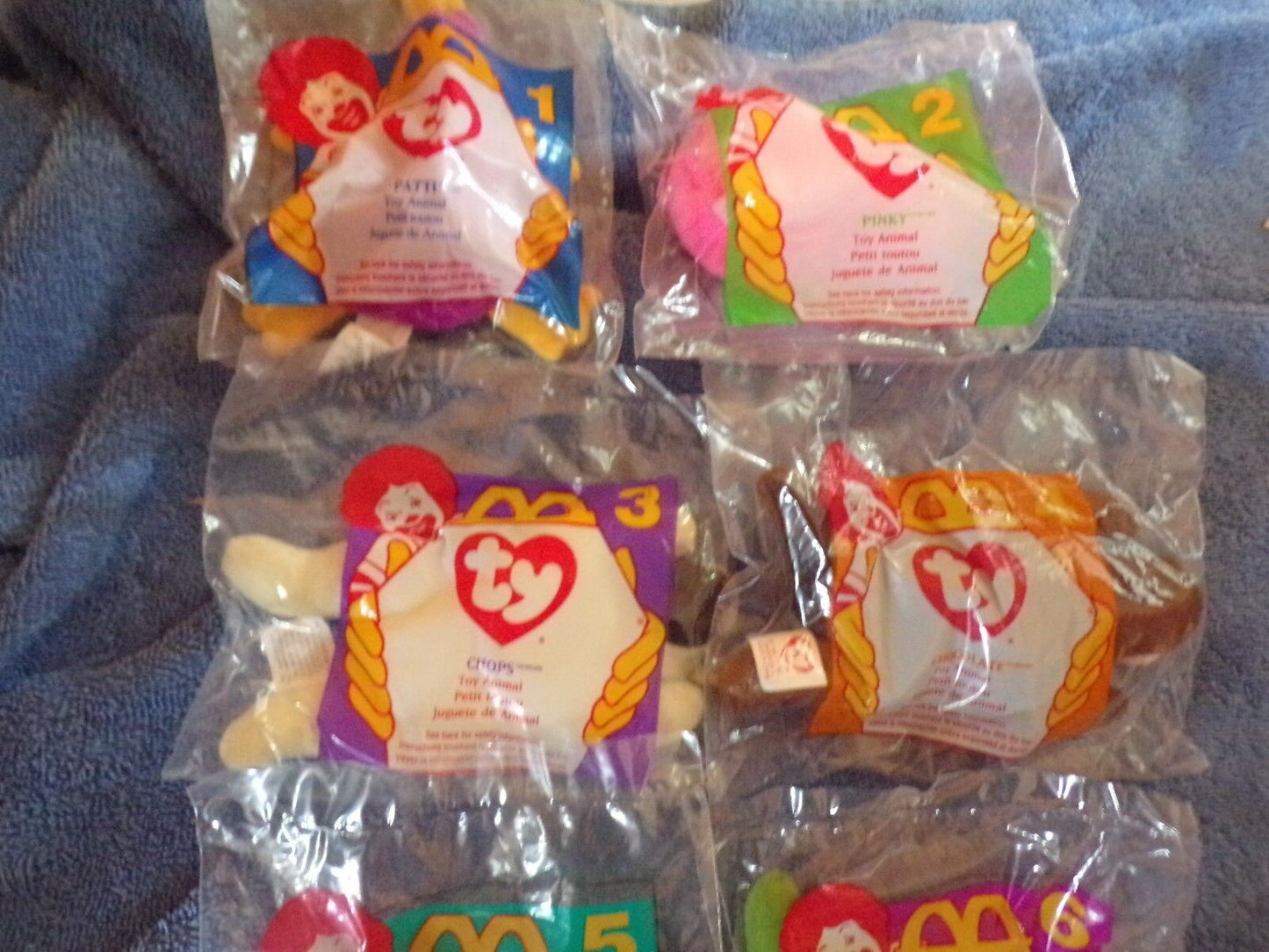 McDonald's Collectable Toys: 1996 Set, #'s 1-10
