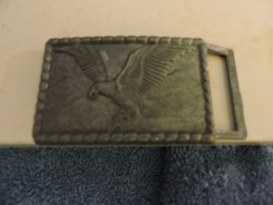 Vintage  American Eagle (flying in the mountains) Belt Buckle
