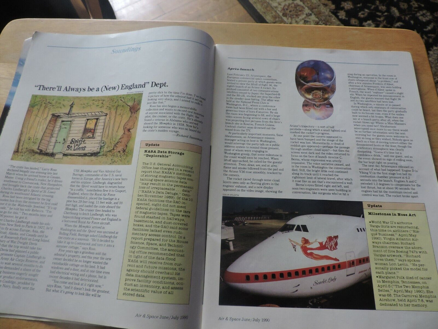 AIR & SPACE SMITHSONIAN MAGAZINE, JUNE/JULY 1990