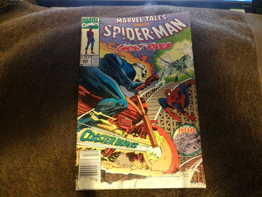 Lot of 2 Marvel Spiderman Comics: Dec 1991 Ghost Rider and Feb 1992 Hobgoblin