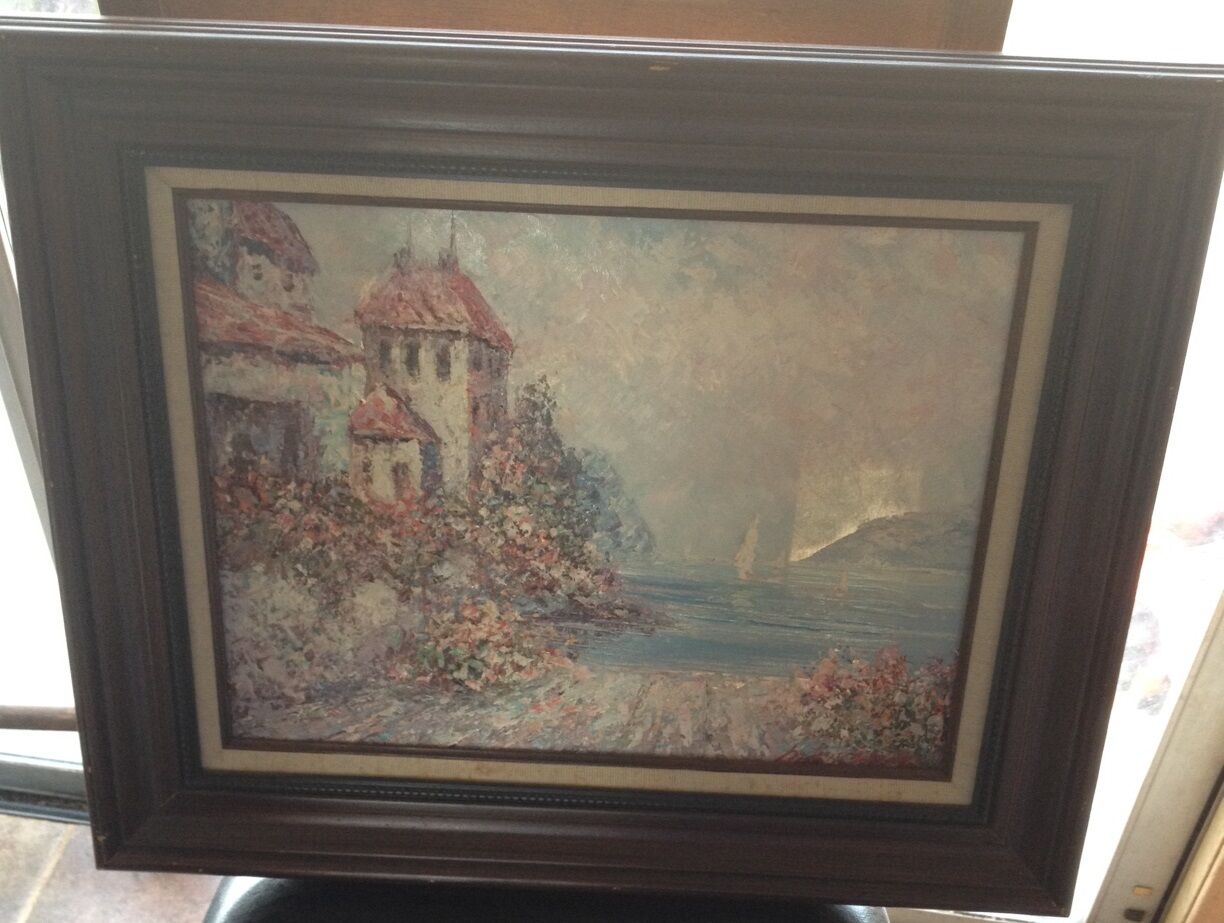 BEECH STREET ART COMPANY, Original/Signed Painting, Appraised w/COA and Framed