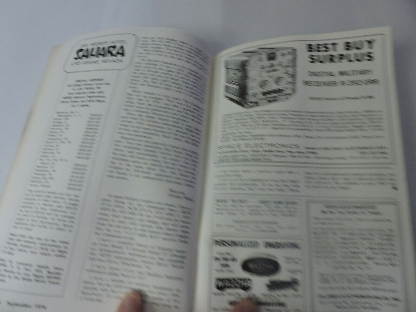 CQ; THE RADIO AMATEUR'S JOURNAL SEPTEMBER 1974.
