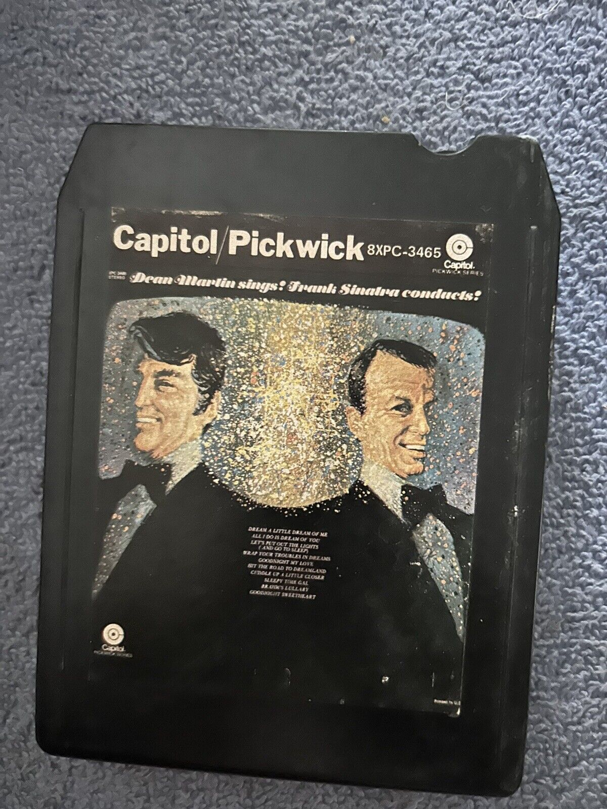 8 TRACK TAPE:  CAPITOL PICKWICK: DEAN MARTIN SINGS FRANK SINATRA CONDUCTS