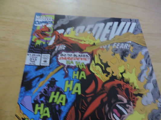 DAREDEVIL THE MAN WITHOUT FEAR:  GO TO BLAZES DAREDEVIL!  #313 FEBRUARY  1993