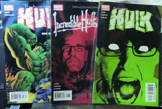Marvel PSR Presents: The Incredible HULK, Set of 3 Comics # 46, 47 & 58