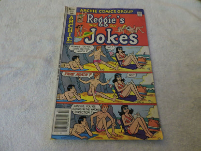 ARCHIE COMICS GROUP  REGGIE'S WISE GUY JOKES #55  OCTOBER 1980-UNGRADED