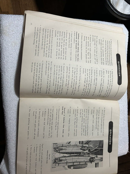 VTG Original 1948 Dearborn-Wood Bros. Corn Picker model 16-4 Instructions