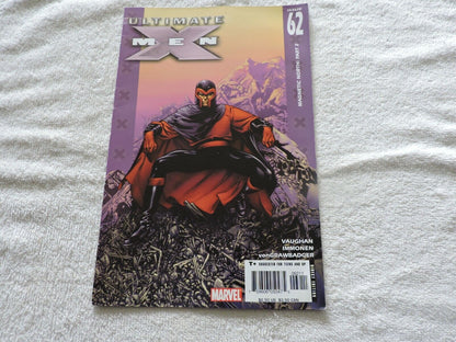 Ultimate Xmen Marvel Issue 62  MAGNETIC NORTH! PART 2  2005  UNGRADED