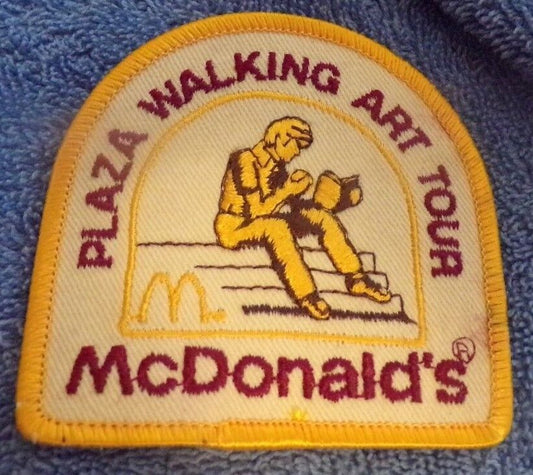 McDonalds Collectable Patch: "Plaza Walking Art Tour"