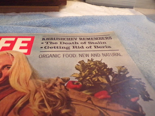 Life Magazine: December 11, 1970 Edition Featuring Model Gunilla Knutson