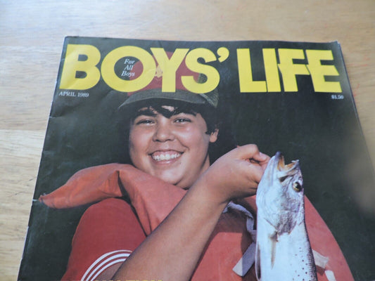 BOYS' LIFE MAGAZINE: APRIL 1989 THE SLY FISH OF INDIAN RIVER
