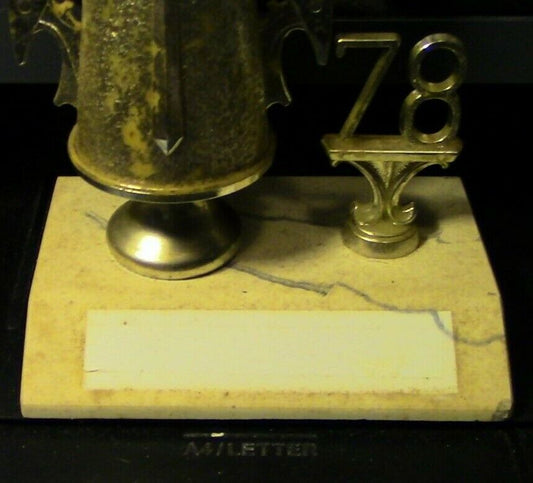 Bowling Trophy-WOMEN- (Ready for a new engraving plate) 15