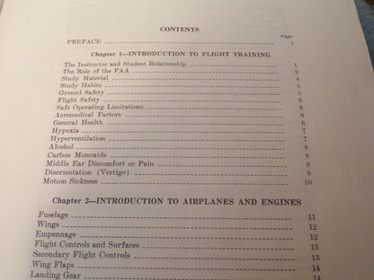 U.S. Department of Transportation Flight Training Handbook (Revised 1980)