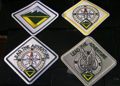 Official BSA Venturing Program: All 4 Rank Patch Set