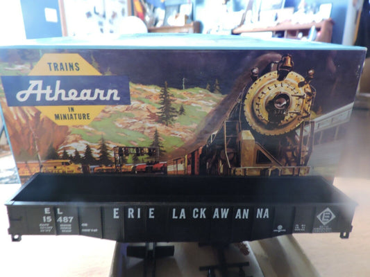 ATHEARN TRAINS IN MINIATURE ERIE LACKAWANNA GONDOLA 1445 (NIB)