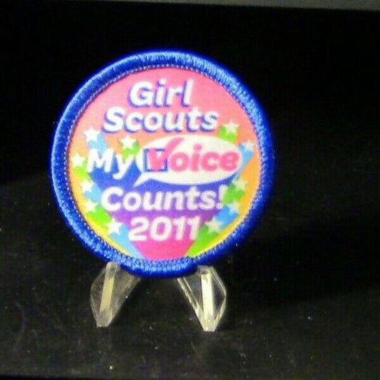 Official Girl Scouts: My Voice Counts 2011