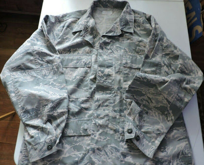ARMY WOODLANDS CAMOUFLAGE SIZE 46 REGULAR UNIFORM SHIRT