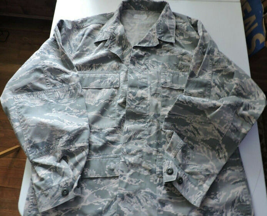 ARMY WOODLANDS CAMOUFLAGE SIZE 46 REGULAR UNIFORM SHIRT