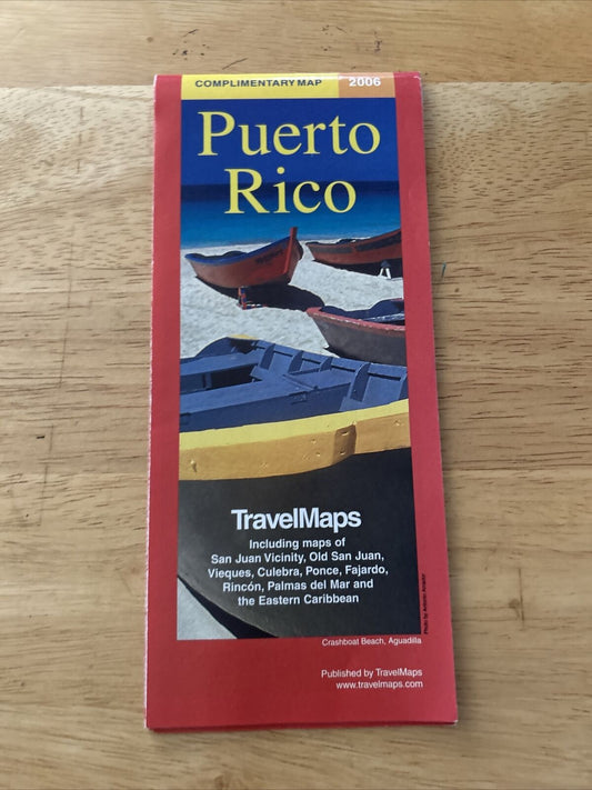 Peurto Rico Travel Map 2006