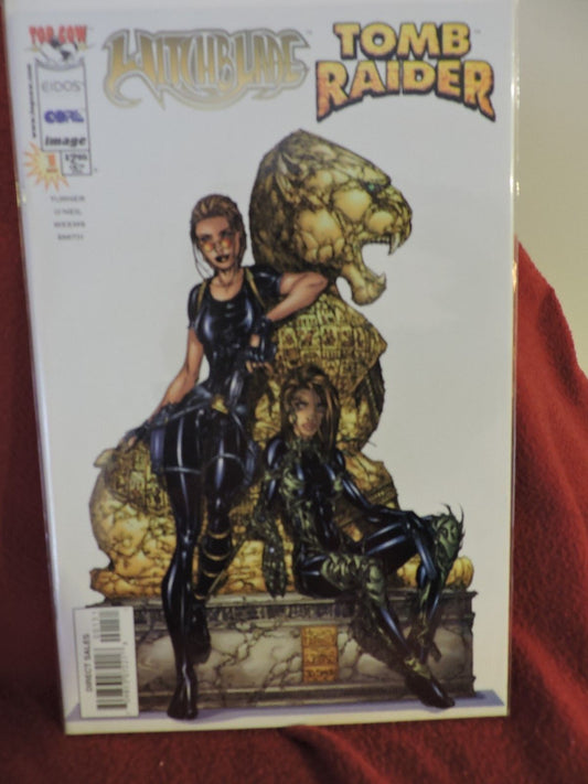 Witchblade Tomb Raider Comic Book December 1998 NEW/SEALED