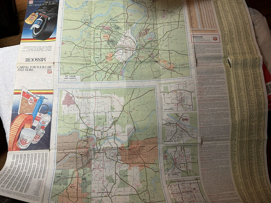 MISSOURI ROAD MAP--PHILLIPS 66 NO DATE