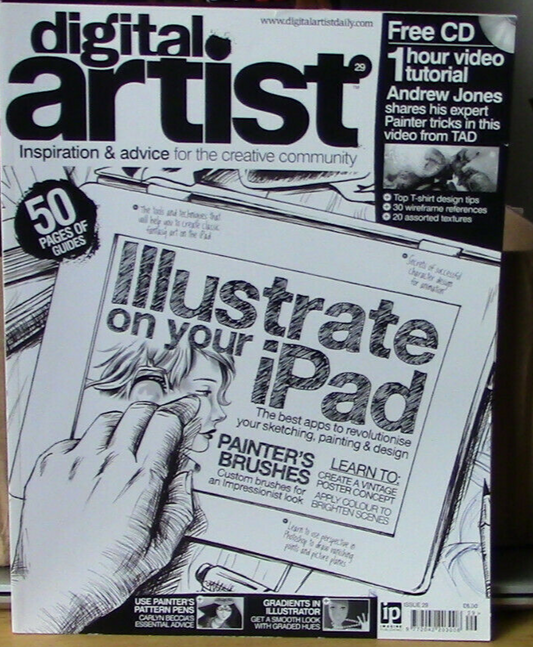 Digital Artist Magazine, Issue 29 with 3+ Hours of Video (1 HR of Painter Video)