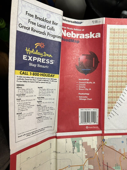 UNIVERSAL MAP: NEBRASKA ROADMAP  NO DATE
