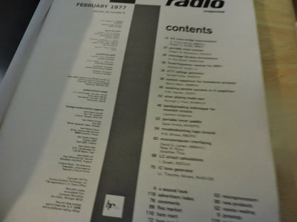 HAM RADIO MAGAZINE FEBRUARY 1977