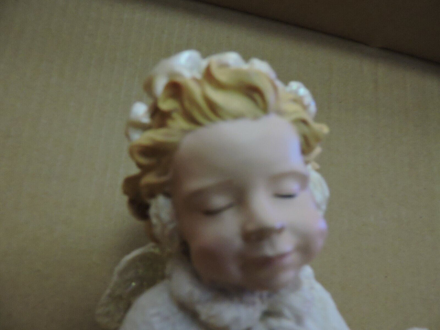 BABY ANGEL 7.5 INCHES TALL--CERAMIC