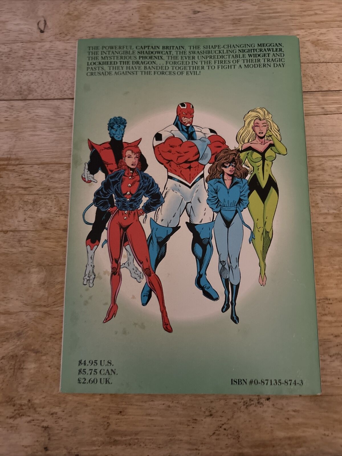 Special Edition Excalibur Marvel Comics