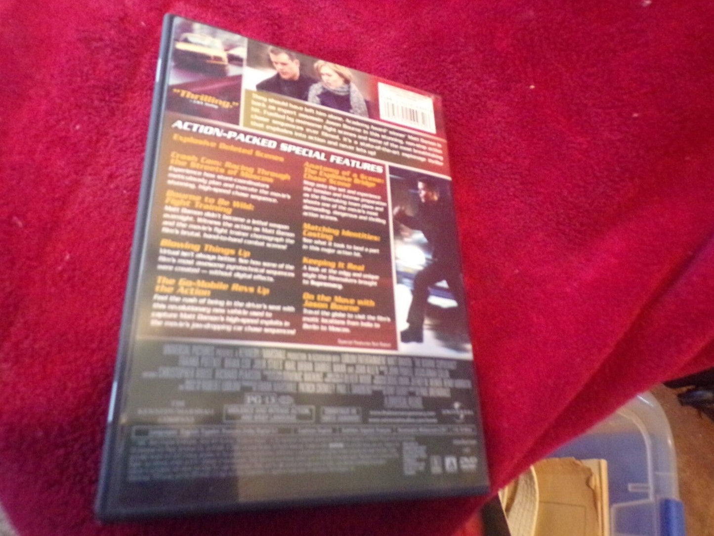 The Bourne Supremacy (DVD, 2004, Widescreen)
