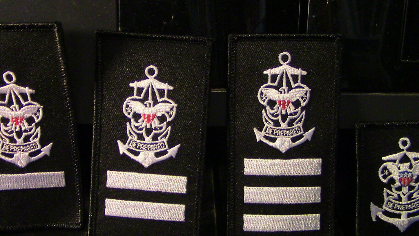 BSA: Sea Scout " All Rank" Patch Set (Brand New/Never issued)
