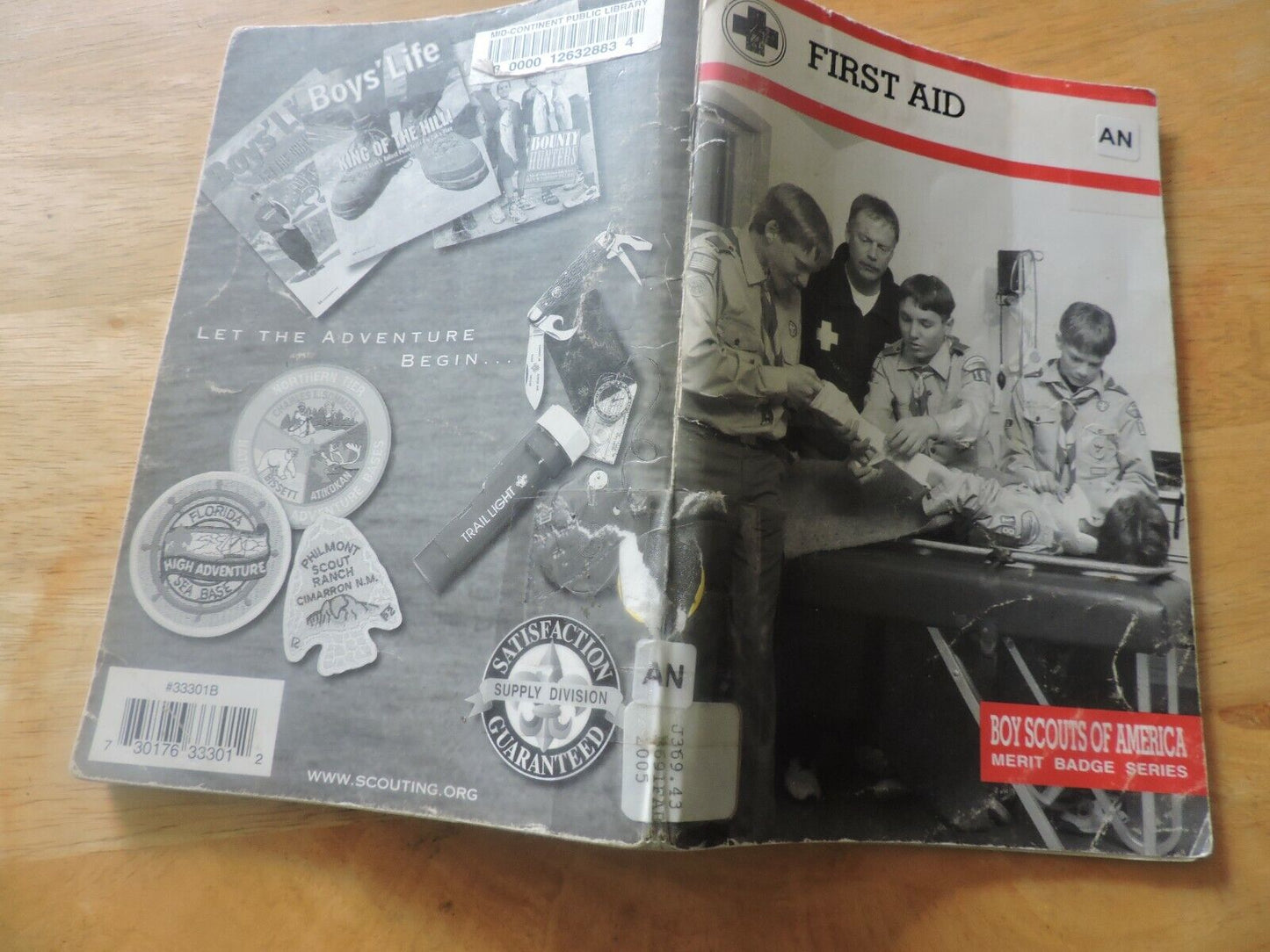 MERIT BADGE: FIRST AID--BOY SCOUTS OF AMERICA--2005 PRINTING
