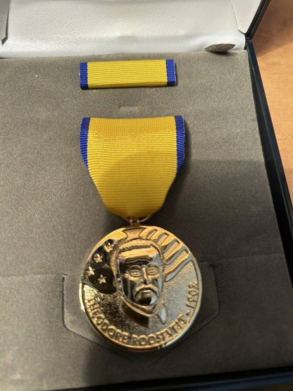 USNSCC/ NLCC - Theodore Roosevelt Medal Set (Medal and Ribbon)