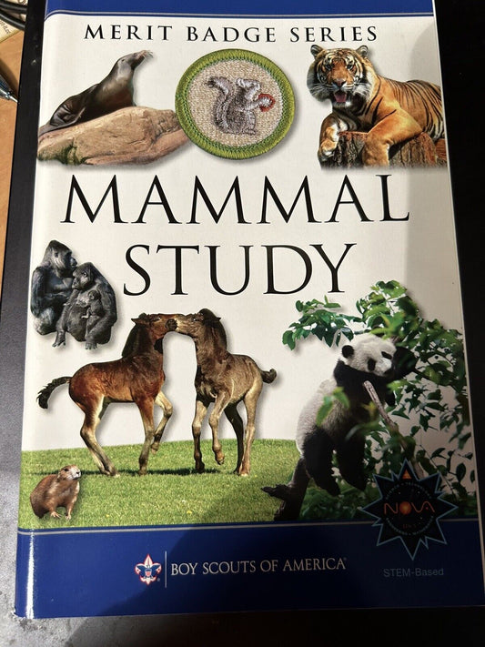 Merit Badge Series "Mammal Study" Current Printing