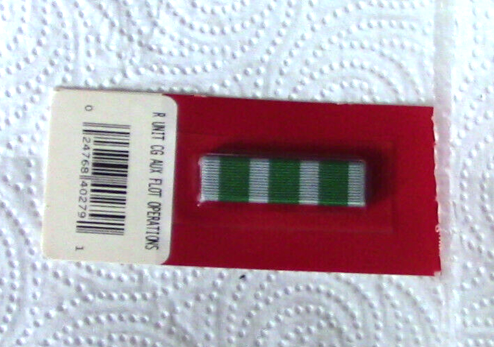 U S Coast Guard Auxiliary (USCGA) Ribbon: Flot Operations