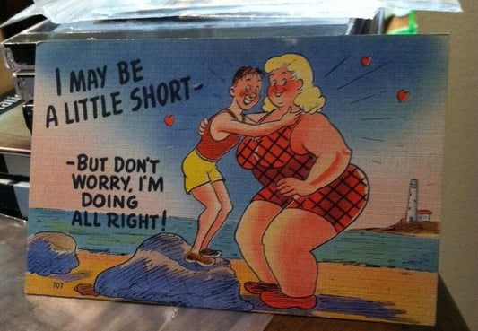VINTAGE POSTCARD FROM 1945:  1 CENT STAMP (POSTED)