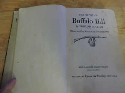 THE STORY OF BUFFALO BILL BY EDMUND COLLIER 1952